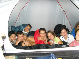 Nuestros lobatos se van de acampada
