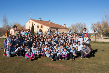 Campamento de Navidad en Arlanzón 2016